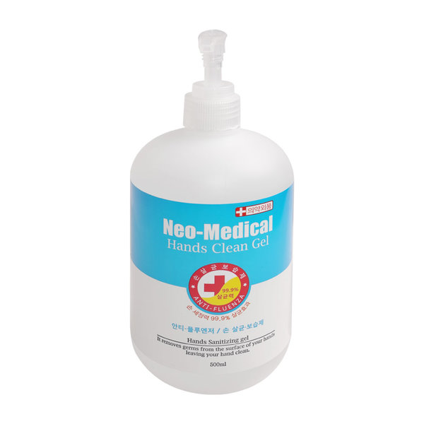 네오메디컬 손소독제 500ml 핸즈클린겔 보습 살균소독