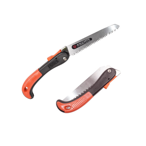 정의금속 접이식톱 140mm 톱날교체 휴대용 쇠톱 접톱