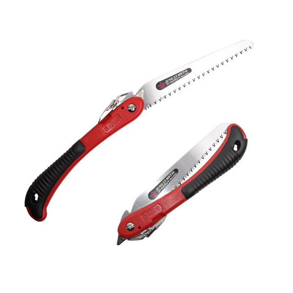 정의금속 접이식톱 180mm 톱날교체 휴대용 쇠톱 접톱