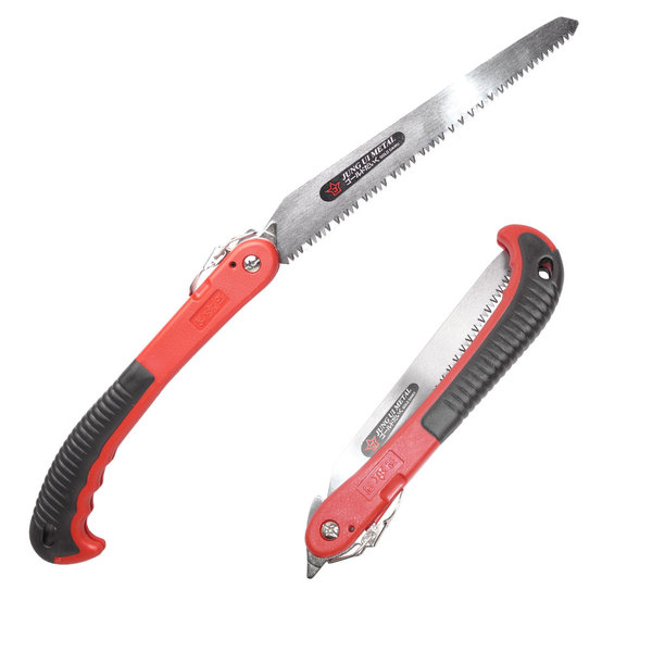 정의금속 접이식톱 300mm 톱날교체 휴대용 쇠톱 접톱