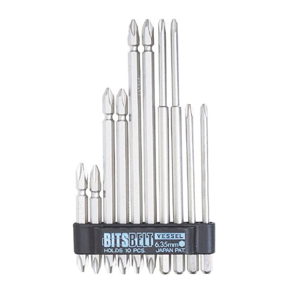 베셀 비트세트(BW-217) 10P 전동 일자 십자 드라이버