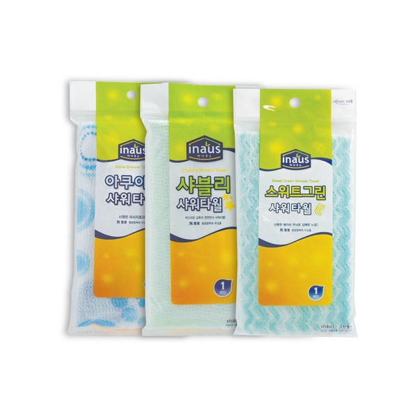 크린랲 이나우스 샤워타월 샤워타올 거품목욕